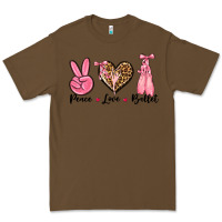 Cacao peace love ballet Premium Tee - NancyCooperArtShop