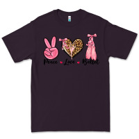 Plum peace love ballet Premium Tee - NancyCooperArtShop