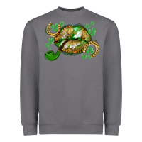 Storm St. Patrick's Day lips Heavyweight Sweatshirt - CowGirlArtShop