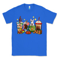 True Royal Christmas coffee cups with Bull Terrier Classic Tee - RanaPortraitStore