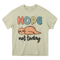 Mossy nope not today Heavy Core Tee - MaliasSmallBusiness
