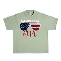 Oil Green All American Girl Urban Heavy Tee - Bettercallsaul
