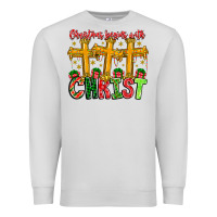 Christmas Begins With Christ Premium Sweatshirt | Teevron