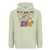 Matcha Oh For Peeps Sake Easter Heavyweight Hoodie - CowhideDigitalArt