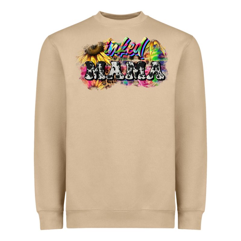 Inked Mama Mother's Day Heavyweight Sweatshirt by HowdyJamesFarm | Teevron