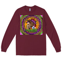 Burgundy momster halloween momlife Long Sleeve Tee - Jasminsmagicworld