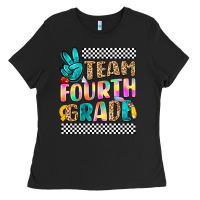 Black team fourth grade Ladies Tee - NancyCooperArtShop