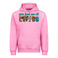 Fuchsia Pink you had me at coffee Urban Hoodie - Artiststas