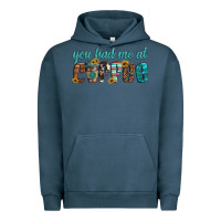 Pigment Midnight Navy you had me at coffee Urban Hoodie - Artiststas
