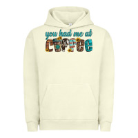 Pigment Pistachio you had me at coffee Urban Hoodie - Artiststas