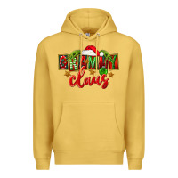 Antique Gold Christmas Grammy Claus Mother's Day Premium Hoodie - FaDigitalArtStudio