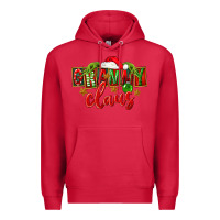 Cardinal Christmas Grammy Claus Mother's Day Premium Hoodie - FaDigitalArtStudio
