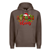Coffee Christmas Grammy Claus Mother's Day Premium Hoodie - FaDigitalArtStudio