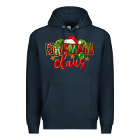Navy Christmas Grammy Claus Mother's Day Premium Hoodie - FaDigitalArtStudio
