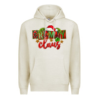 Oatmeal Heather Christmas Grammy Claus Mother's Day Premium Hoodie - FaDigitalArtStudio