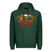 Sports Green Christmas Grammy Claus Mother's Day Premium Hoodie - FaDigitalArtStudio