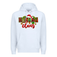 White Christmas Grammy Claus Mother's Day Premium Hoodie - FaDigitalArtStudio
