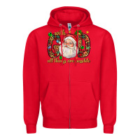 Red with god all things are possible with santa claus bbs Zipper Hoodie - BundleAndBundleShop