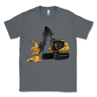 Charcoal Heather Feller Buncher Classic Tee - LillyAllenDesigns