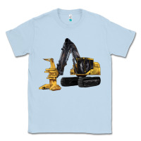 Dusty Blue Feller Buncher Classic Tee - LillyAllenDesigns