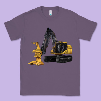 Feller Buncher Classic Tee Designed By Lillyallendesigns