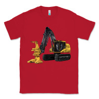 Red Feller Buncher Classic Tee - LillyAllenDesigns