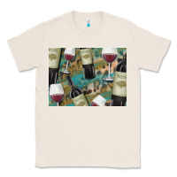 Natural California Wine with Leopard Background Classic Tee - Bettercallsaul