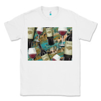 White California Wine with Leopard Background Classic Tee - Bettercallsaul
