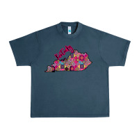 Midnight Navy Pink Kentucky Urban Heavy Tee - Bettercallsaul