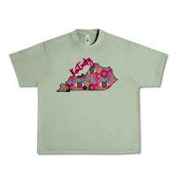 Oil Green Pink Kentucky Urban Heavy Tee - Bettercallsaul