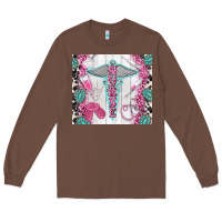 Chestnut nurse Long Sleeve Tee - TumblerDesignByShophia