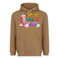 Toasted Coconut Jesus Fills My Cup Easter Heavyweight Hoodie - CowhideDigitalArt