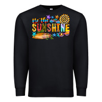 Black be the sunshine Premium Sweatshirt - CowhideDigitalArt