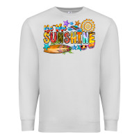Dove Grey be the sunshine Premium Sweatshirt - CowhideDigitalArt