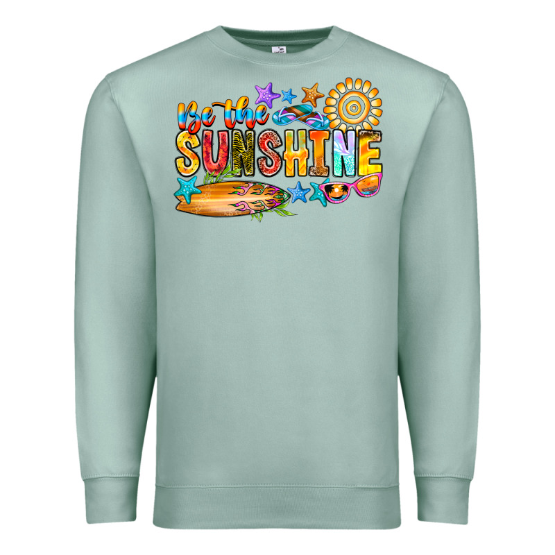 Be The Sunshine Premium Sweatshirt by CowhideDigitalArt | Teevron