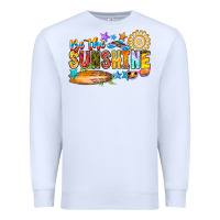 White be the sunshine Premium Sweatshirt - CowhideDigitalArt