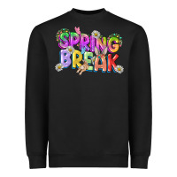 Black Spring break Easter Day Heavyweight Sweatshirt - CowGirlArtShop