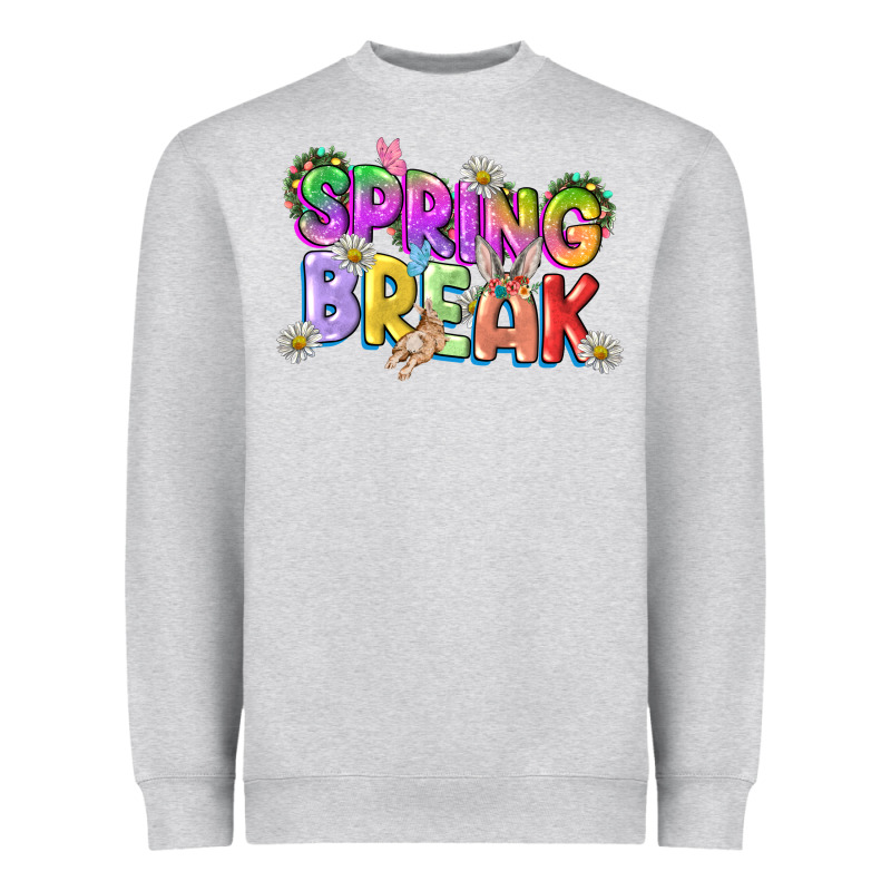Spring Break Easter Day Heavyweight Sweatshirt by CowGirlArtShop | Teevron
