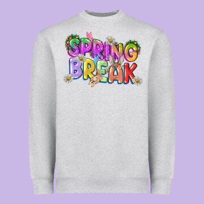 Spring Break Easter Day Heavyweight Sweatshirt Designed By Cowgirlartshop