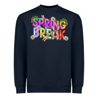 Navy Spring break Easter Day Heavyweight Sweatshirt - CowGirlArtShop