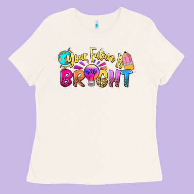 Your Future Is Bright Ladies Tee Designed By Nancycooperartshop