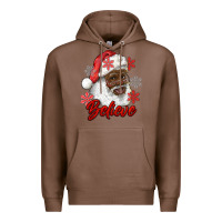 Chestnut african american santa believe Premium Hoodie - RanaPortraitStore