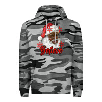 Slate Camo african american santa believe Premium Hoodie - RanaPortraitStore