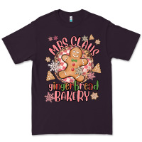 Plum mrs claus gingerbread bakery Premium Tee - MaliasSmallBusiness