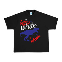 Black 4th of July Dinosaur Urban Heavy Tee - Bettercallsaul