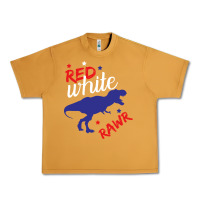 Peanut Butter 4th of July Dinosaur Urban Heavy Tee - Bettercallsaul