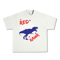 Pistachio 4th of July Dinosaur Urban Heavy Tee - Bettercallsaul