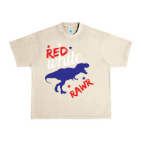 Sandshell 4th of July Dinosaur Urban Heavy Tee - Bettercallsaul
