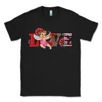 Black valentine's day cupid sunflowers love Classic Tee - RanaPortraitStore