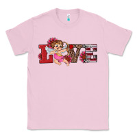 Bubblegum Pink valentine's day cupid sunflowers love Classic Tee - RanaPortraitStore